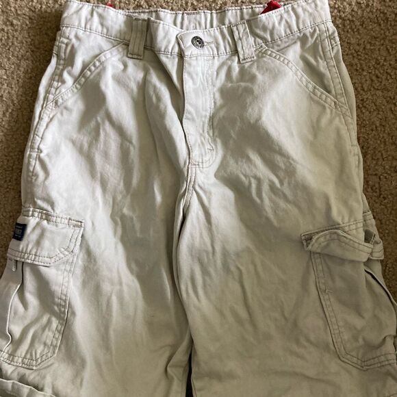 Boys Wrangler Khaki Cargo Shorts - Picture 1 of 4